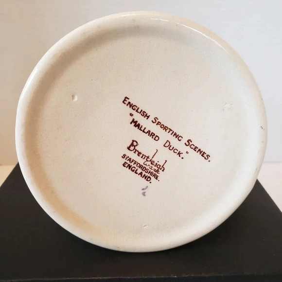 Vintage Set of 2 Brentleigh  Ware Staffordshire Mallard Duck/Pheasant Stein. - Picture 9 of 14